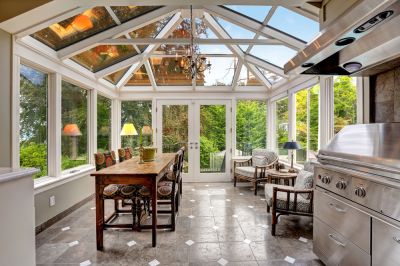 Sun Room Installation - Jem Remodeling Pescadero, California